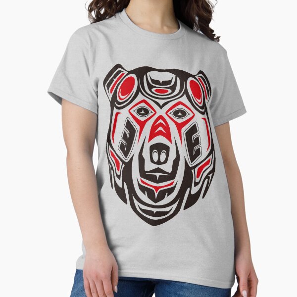 Aperçu de l'œuvre Haida style grizzly créée et vendue par TurkeysDesign.