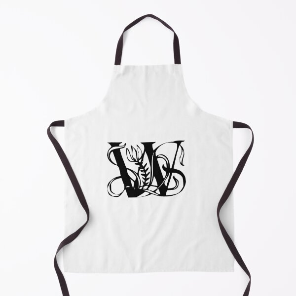 Item preview, Floral letter W designed and sold by DarkArtStudio.