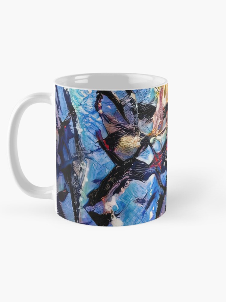 Thumbnail 5 of 6, Coffee Mug, Abstract Pattern “Dramatic Model” designed and sold by Vidar17.