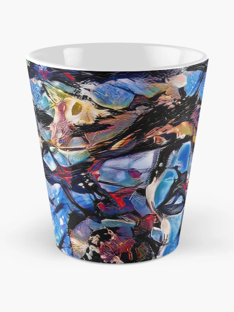 Thumbnail 2 of 4, Coffee Mug, Abstract Pattern “Dramatic Model” designed and sold by Vidar17.