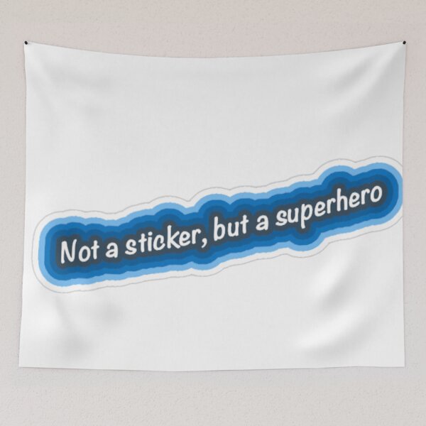 Item preview, Not a sticker, but a superhero designed and sold by MariiaCreation.
