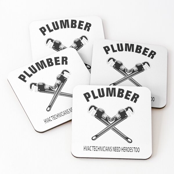 Item preview, plumber because hvac technicians need heroes too designed and sold by hicham4you.