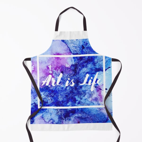 Item preview, Watercolour abstract - blue designed and sold by Artbylees.