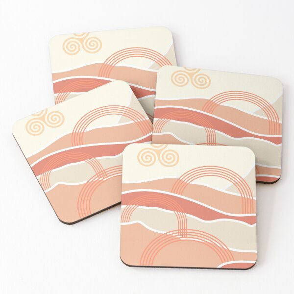 Item preview, Boho mid century modern print designed and sold by ArtInRhythm.