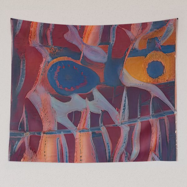 Item preview, Abstract Artwork “Unfolding Astronaut Dreams” designed and sold by Vidar17.