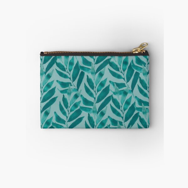 Item preview, Watercolour leaves - turquoise  designed and sold by Artbylees.
