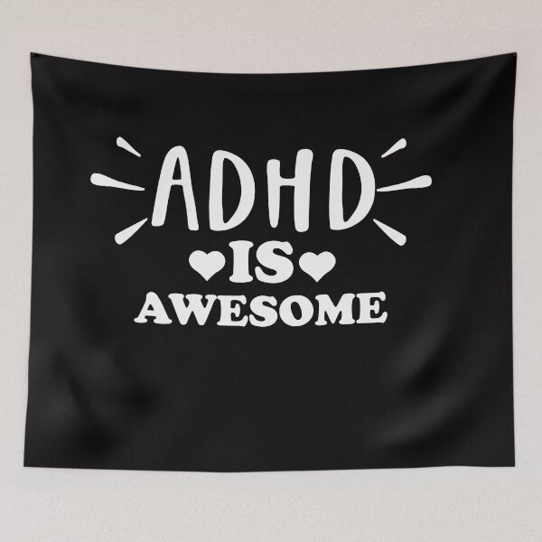 Item preview, Adhd Is Awesome Attention Deficit Hyperactivity Disorder ADHD  designed and sold by 0umStore.
