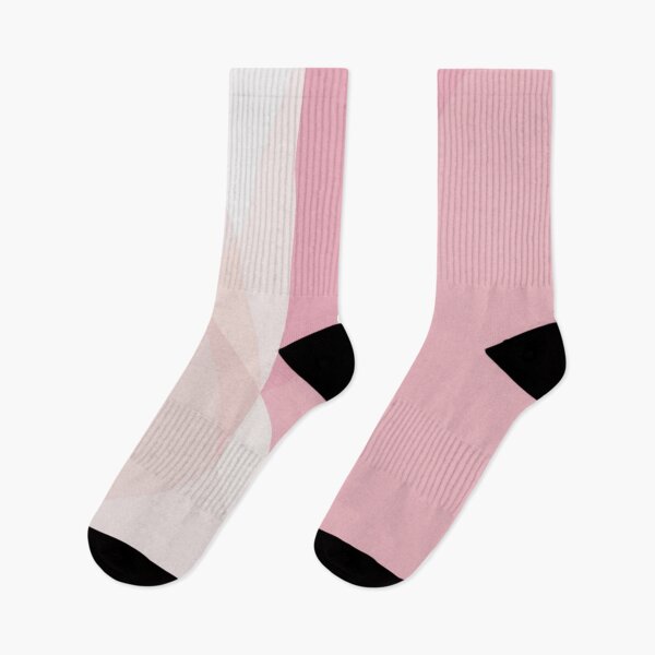 Item preview, Cream pink feminine geometric pattern designed and sold by Joie-et-Poesie.