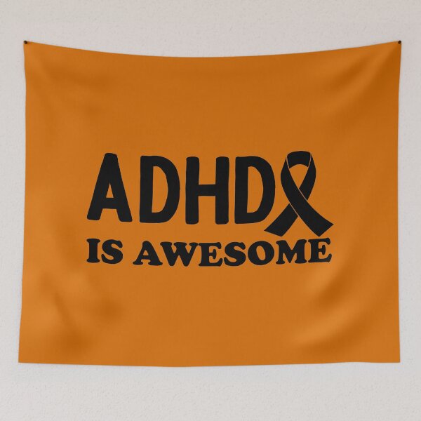 Item preview, Adhd Is Awesome Attention Deficit Hyperactivity Disorder ADHD  designed and sold by 0umStore.