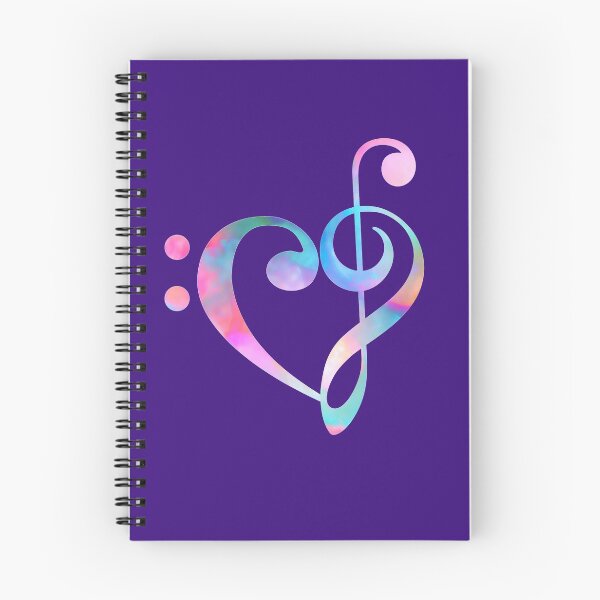 Item preview, Music Heart (Rainbow Colors) - Cute designed and sold by Musicianst0re.