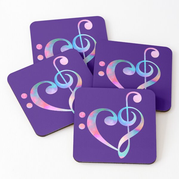 Item preview, Music Heart (Rainbow Colors) - Cute designed and sold by Musicianst0re.