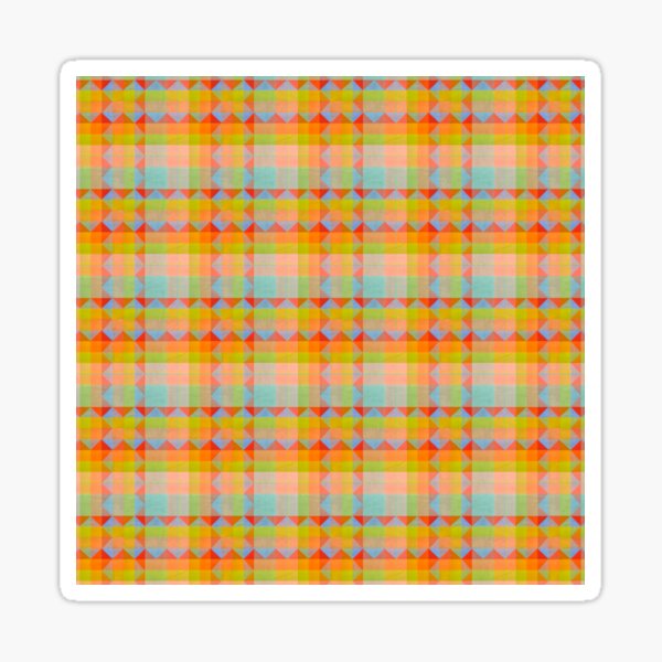 Dennis McGinnis plaid Sticker