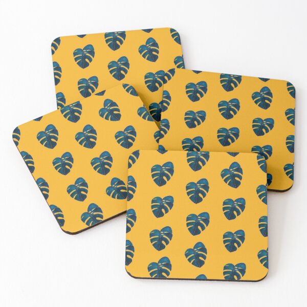 Item preview, Monstera  - mustard yellow  designed and sold by Artbylees.