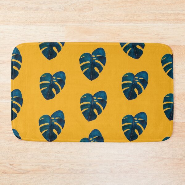 Item preview, Monstera  - mustard yellow  designed and sold by Artbylees.