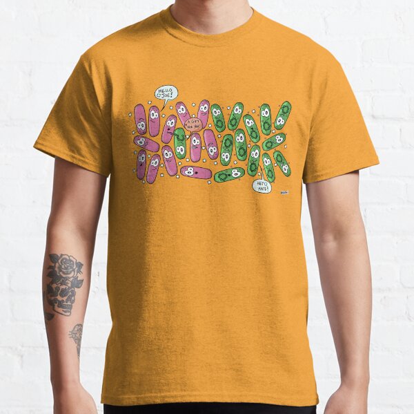 Two quorum sensing systems: long and short range signaling Classic T-Shirt