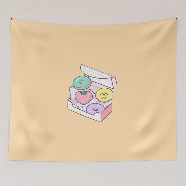 Item preview, Kawaii happy donuts cute food designed and sold by HappyDays-.