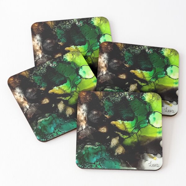 Artikelvorschau, Rainforest Alcohol Ink Art.-Nr. entworfen und verkauft von Artbylees.