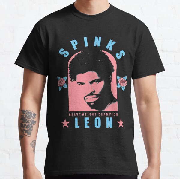 Leon spinks t sales shirt