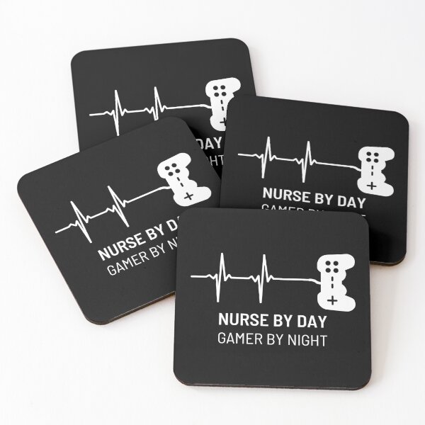 Item preview, Nurse By Day Gamer By Night designed and sold by PseudoEnergy.