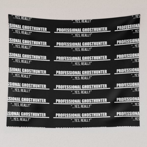 Item preview,  inspired "Professional Ghosthunter: ...yes, really" t-shirt designed and sold by SoLittleSteph.
