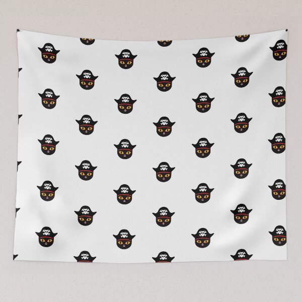 Item preview, Cute Black Cat Pirate King designed and sold by ZynchLord.