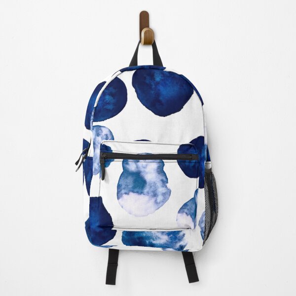 Item preview, Watercolour  blue and blush dots - large designed and sold by Artbylees.