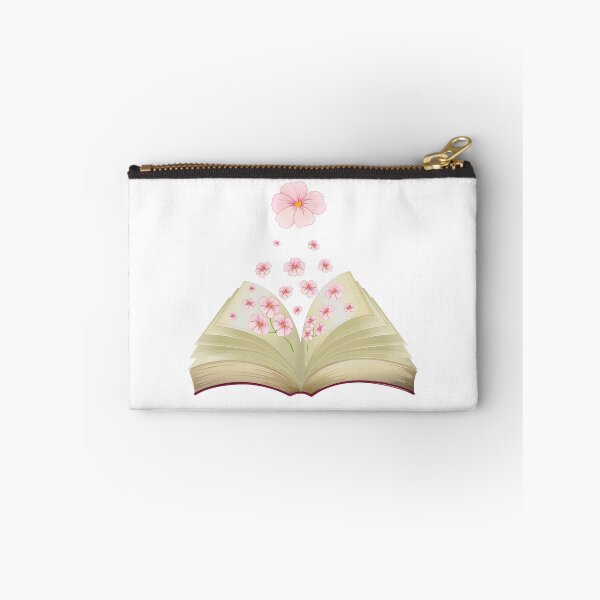Item preview, flowers growing from book designed and sold by piskwi.