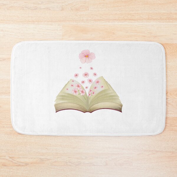 Item preview, flowers growing from book designed and sold by piskwi.