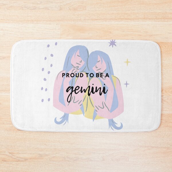 Item preview, proud to be a gemini designed and sold by Lune Valley.