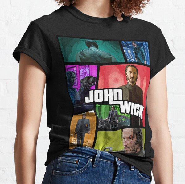 John Wick poster(gta version) Classic T-Shirt