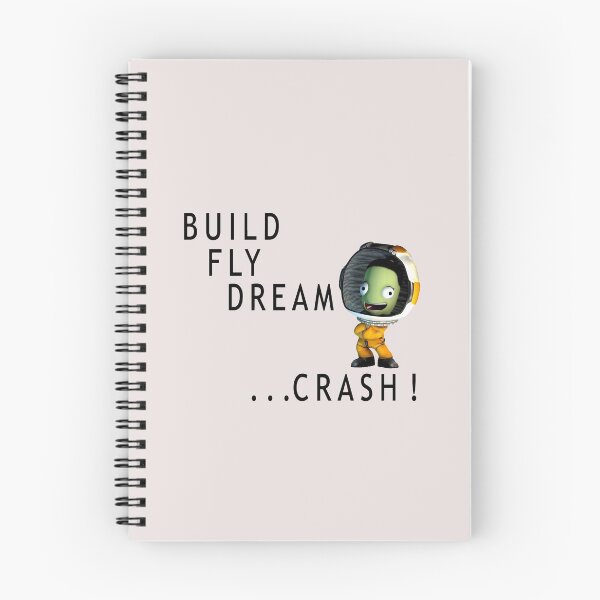 Item preview, Construye, vuela, sueña, choca, Kerbals, Kerbal Space Program designed and sold by Mekoooo.