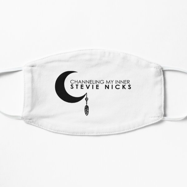 Stevie Nicks Vintage Funny Design Stevie Nicks Channeling My Inner Flat Mask
