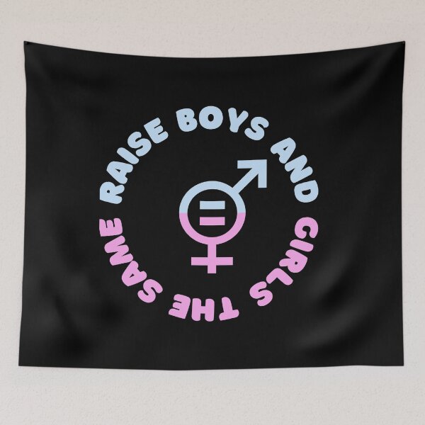 Item preview, Raise Boys and Girls the Same designed and sold by Bella85s.