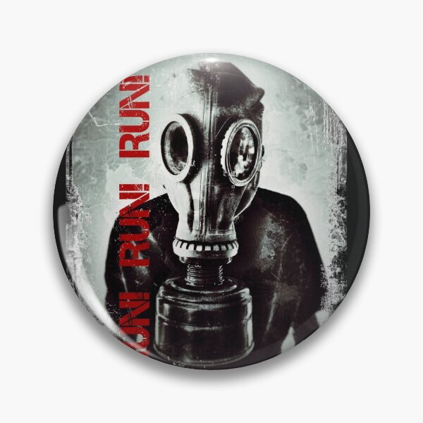 Item preview, Gas mask military style with grunge effects designed and sold by Kazoko.