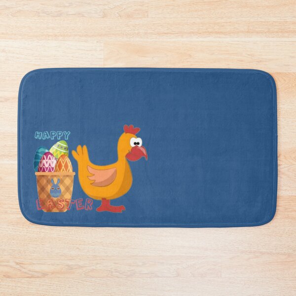Item preview, Happy Easter Chicken And Easter Eggs designed and sold by Andjela Bakos.