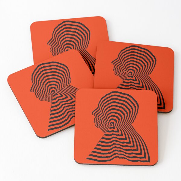 Item preview,  Alfred Hitchcock Vertigo abstract (Black & Orange) designed and sold by albix81.