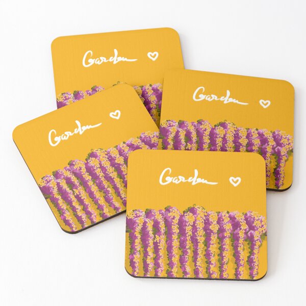 Item preview, Drooping twigs with pink and yellow flowers and leaves designed and sold by IrinaIkar.
