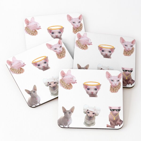 Item preview, bingus cat sticker pack of 6 designed and sold by Ashi17.