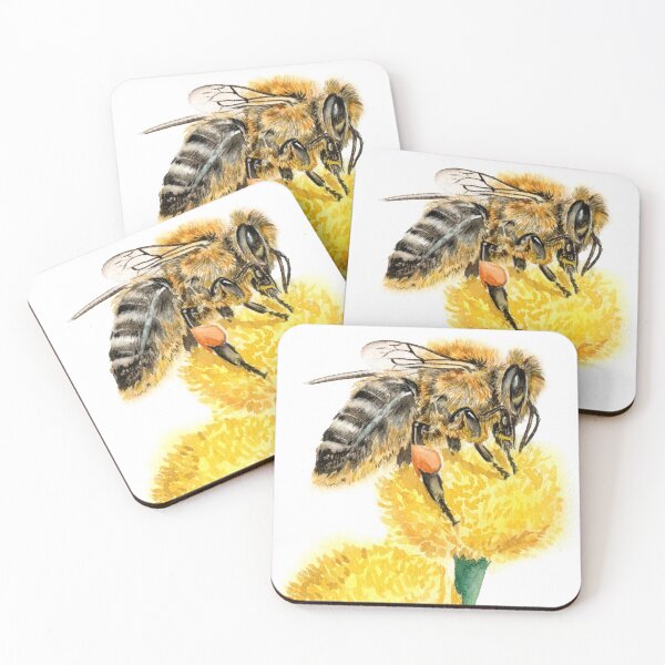 Item preview, Bee Watercolor designed and sold by Luli Reis.