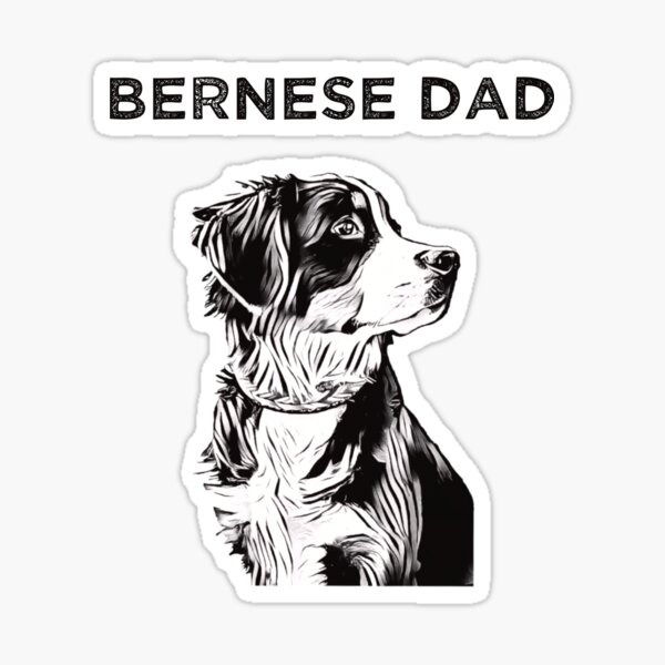 Bernese Dad Sticker
