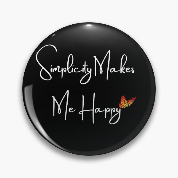 Item preview, Simplicity Makes Me Happy designed and sold by 3Akshithaa.