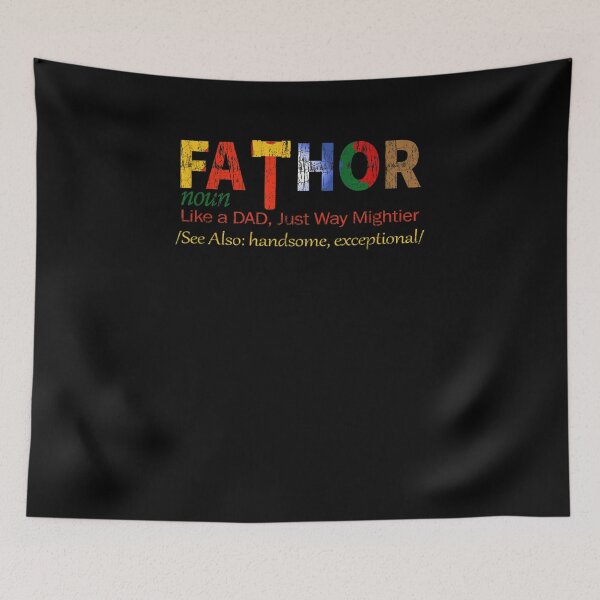 Item preview, Fa Thor Like A Dad Just Way Mightier Fathor Gift  designed and sold by charissamo77.