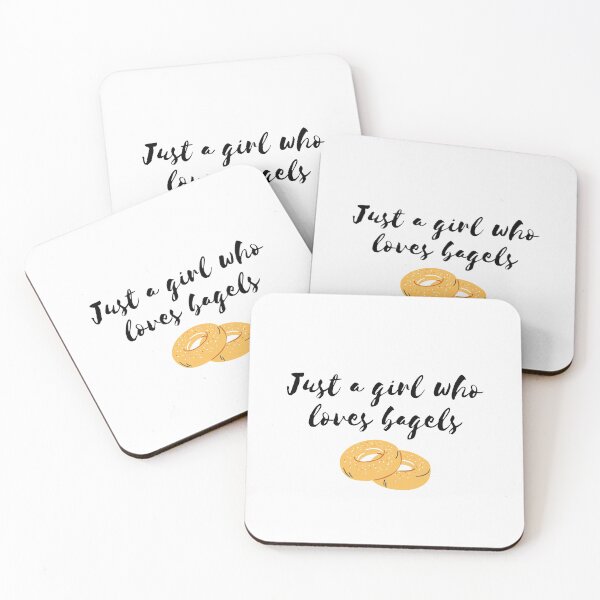 Item preview, Just A Girl Who Loves Bagels designed and sold by FishWorldwide.