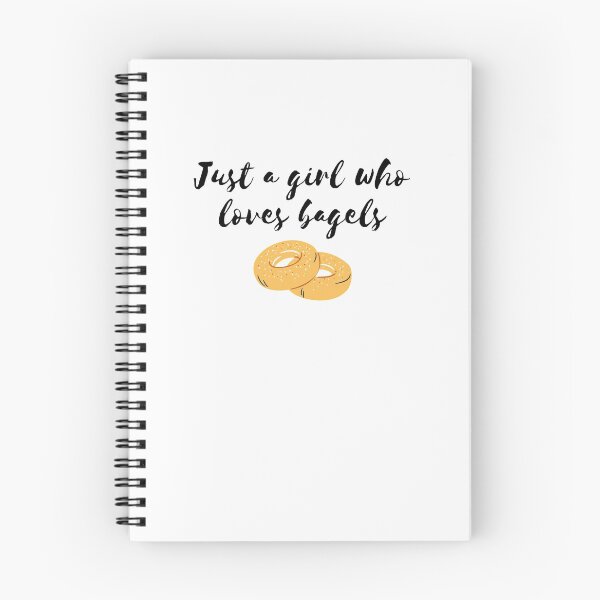 Item preview, Just A Girl Who Loves Bagels designed and sold by FishWorldwide.