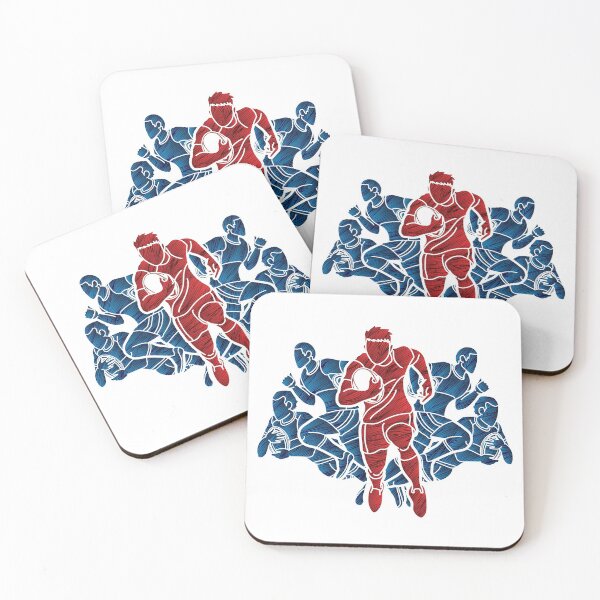 Item preview, Rugby Minimalist Art Design designed and sold by Salukeart.