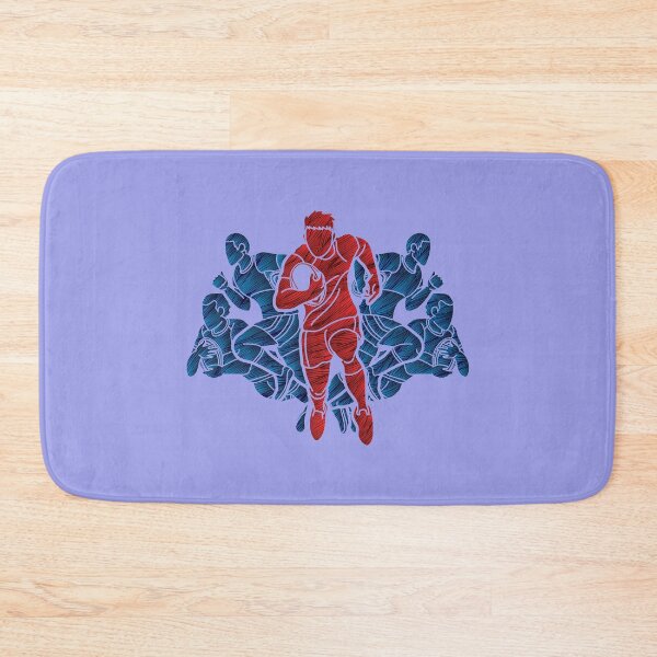 Item preview, Rugby Minimalist Art Design designed and sold by Salukeart.