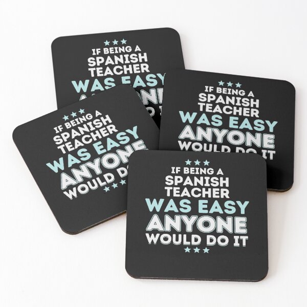 Artikelvorschau, If Being a Spanish Teacher Was Easy Anyone Would Do It entworfen und verkauft von geniusshirtsss.