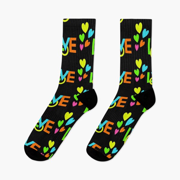 Item preview, Love with hearts in neon colors , colorful pattern, endless pattern, loves, Black Is Beautiful,Bright Colorful Abstract,preppy hearts designed and sold by bubbley2021.