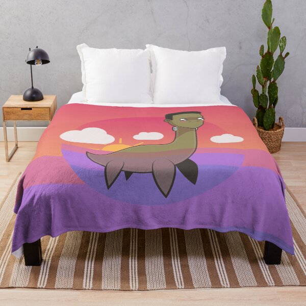 Item preview, Frankensteins Loch Ness Monster Sunset 2 designed and sold by animinimal.