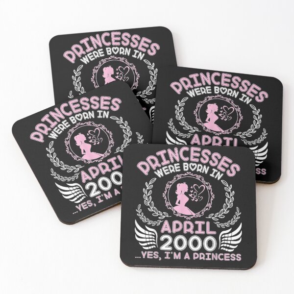 Item preview, Princesses Were Born In April 2000 Yes I'm A Princess 21 Yrs  designed and sold by charissamo77.